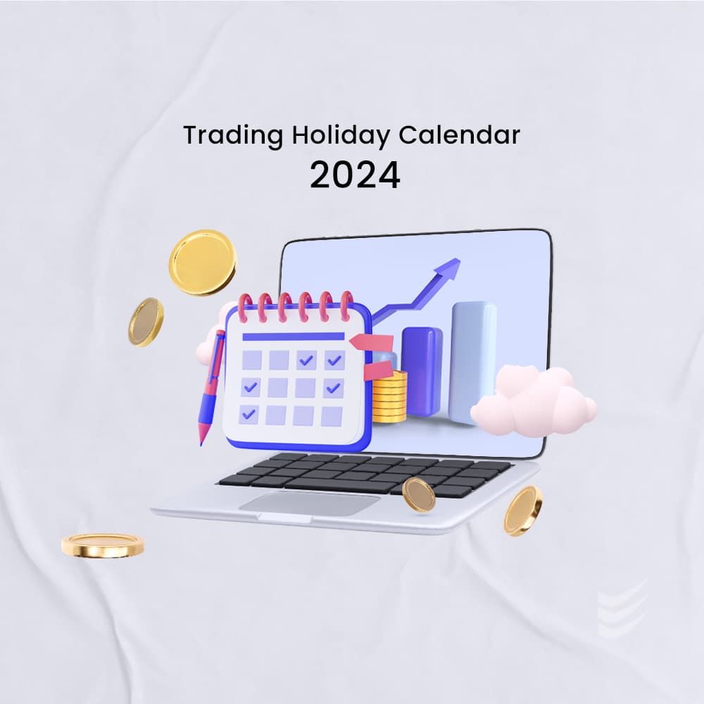 NSE, BSE and MCX Trading and Market Holiday Dates 2024