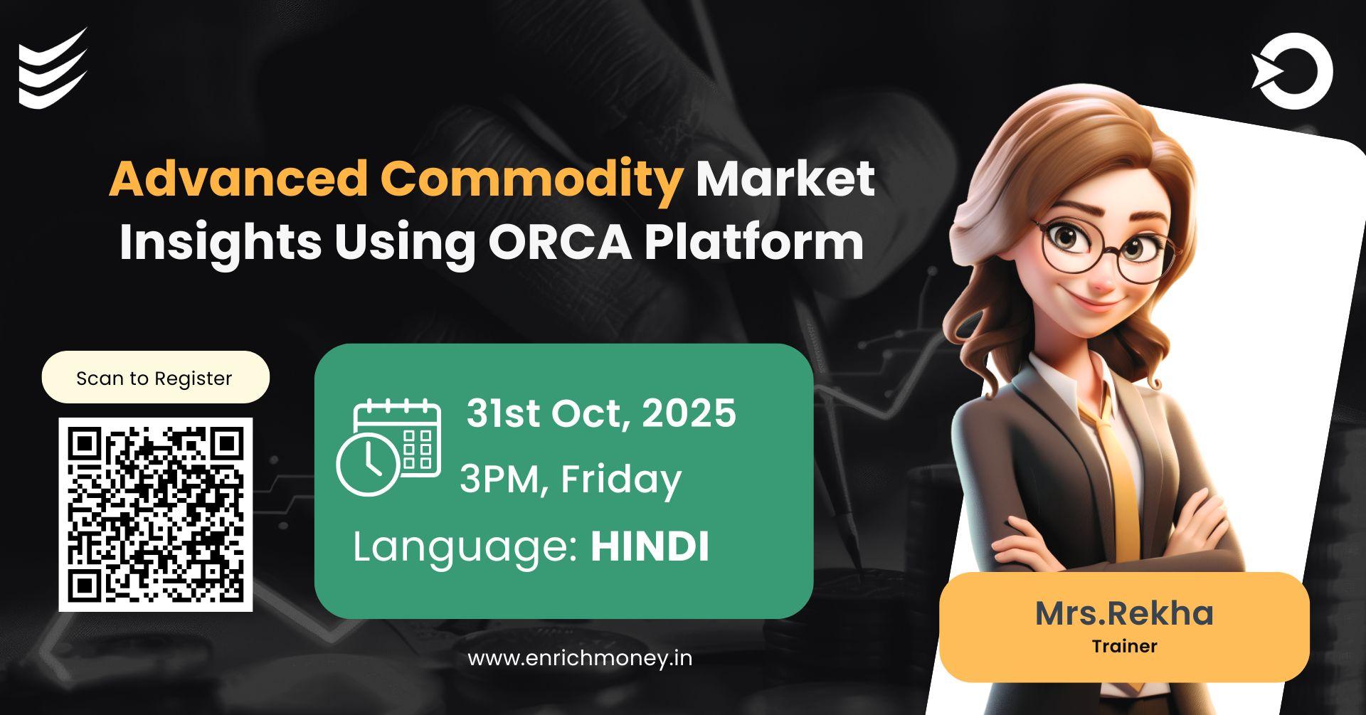 Advanced Commodity Market Insights Using ORCA Platform