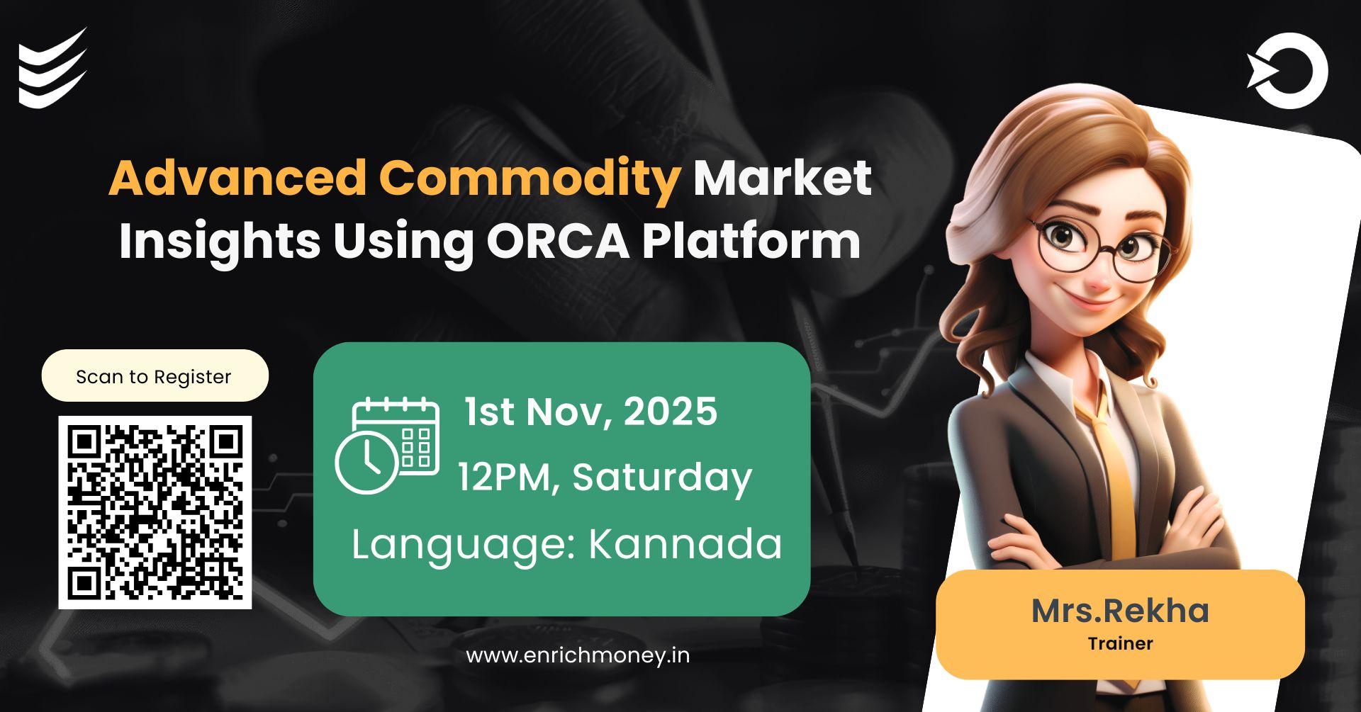Advanced Commodity Market Insights Using ORCA Platform