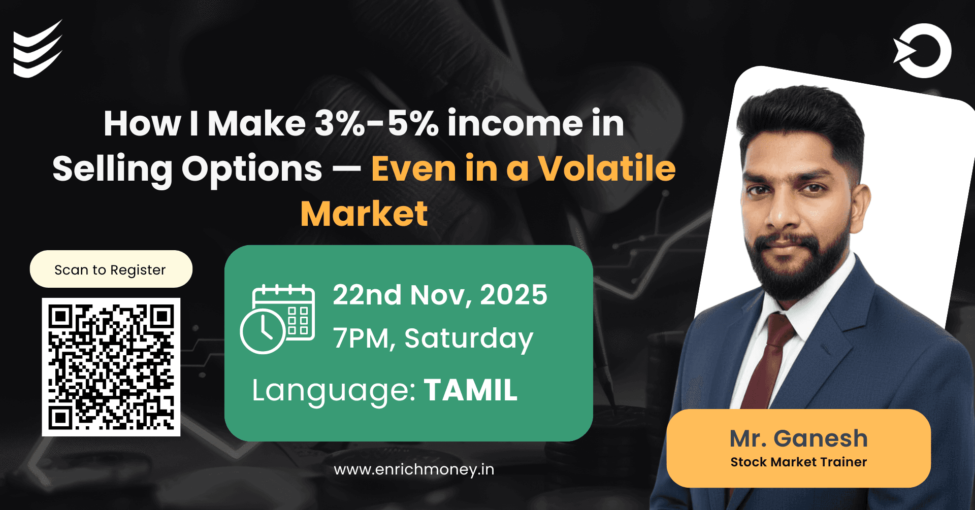 How I Make 3%-5% income in Selling Options — Even in a Volatile Market