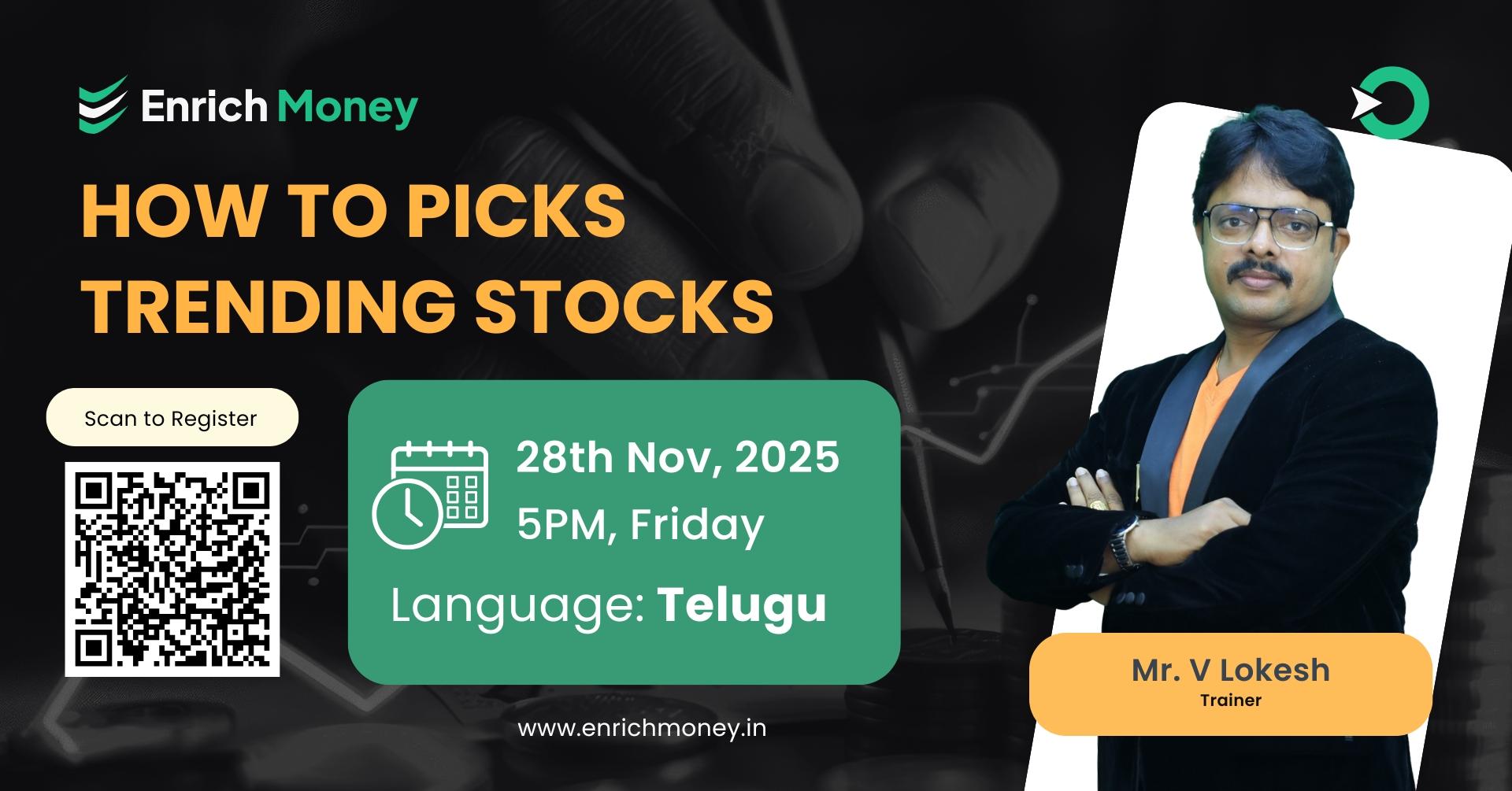 How to picks trending stocks