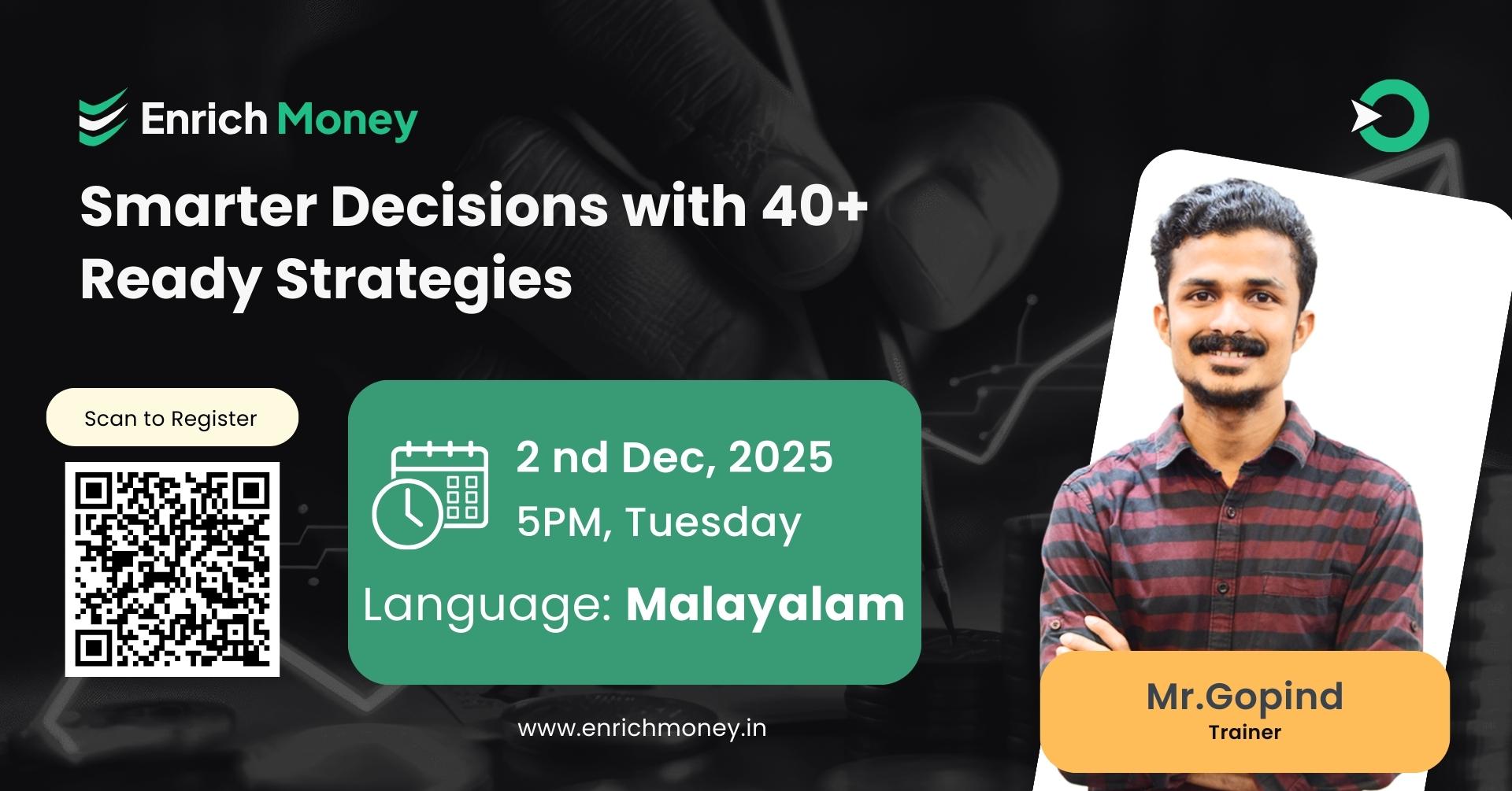 Smarter Decisions with 40+ Ready Strategies