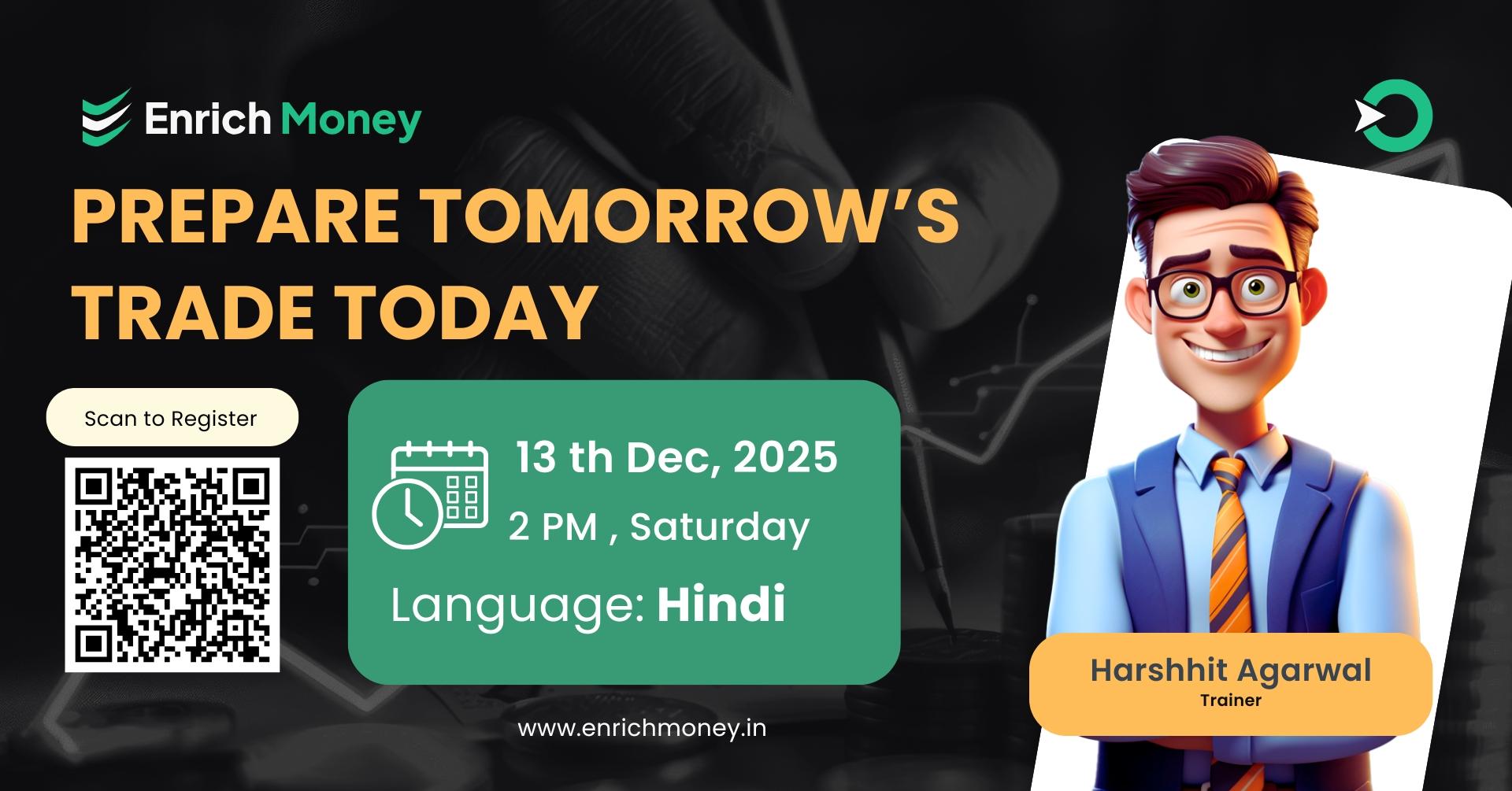 Prepare Tomorrow’s Trade Today