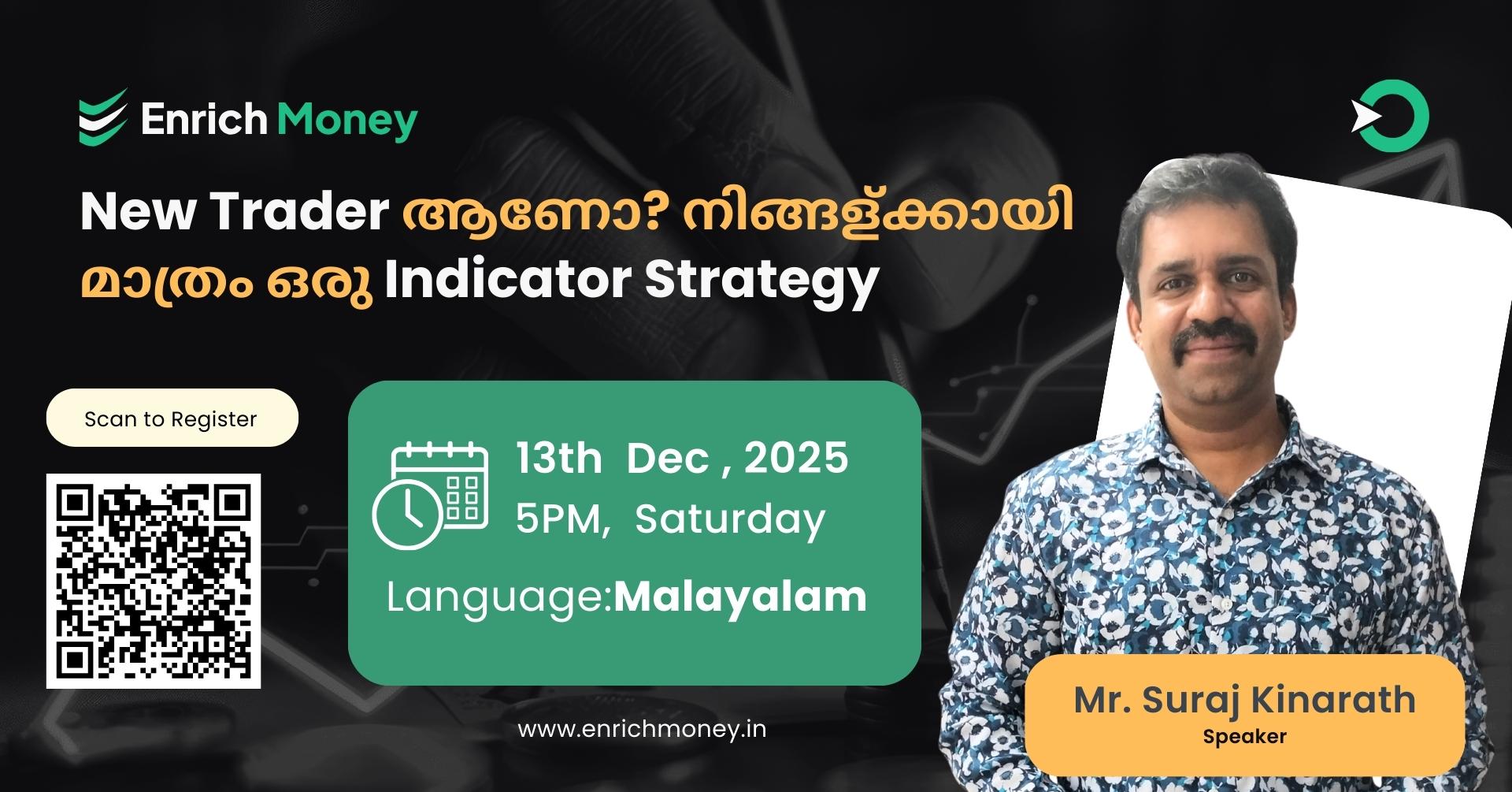 New Trader ആണോ? നിങ്ങള്ക്കായി മാത്രം ഒരു Indicator Strategy