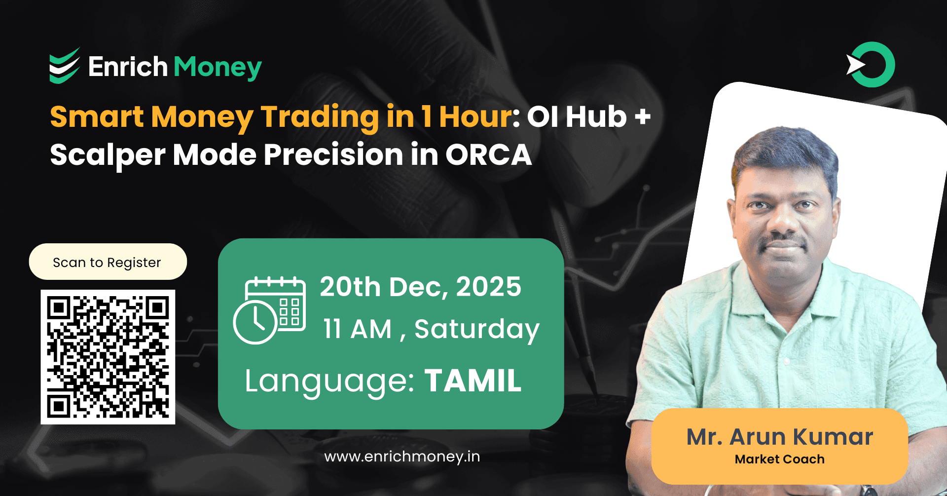 Smart Money Trading in 1 Hour: OI Hub + Scalper Mode Precision in ORCA