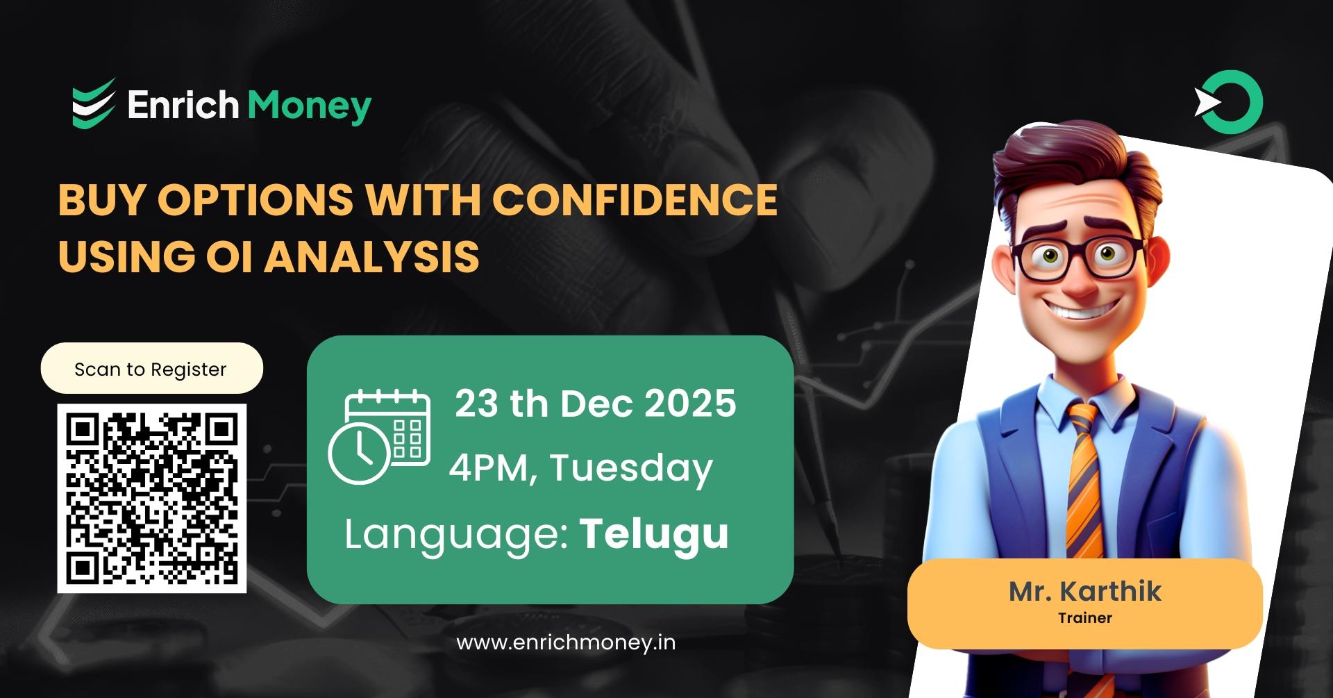 Buy Options with Confidence Using OI Analysis