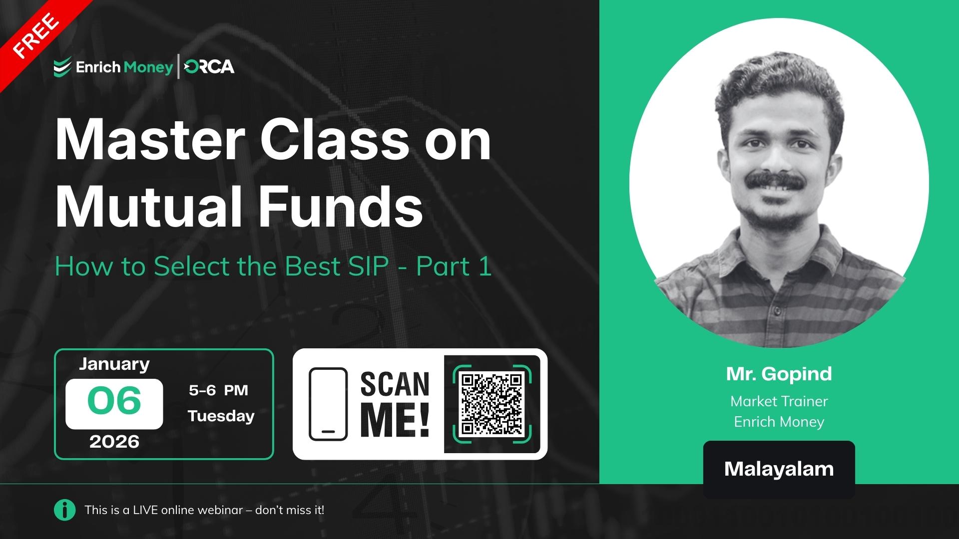 Master Class on Mutual Funds | How to Select the Best SIP - Part 1