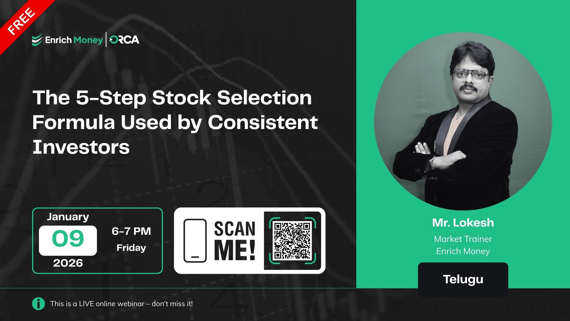 The 5-Step Stock Selection Formula Used by Consistent Investors