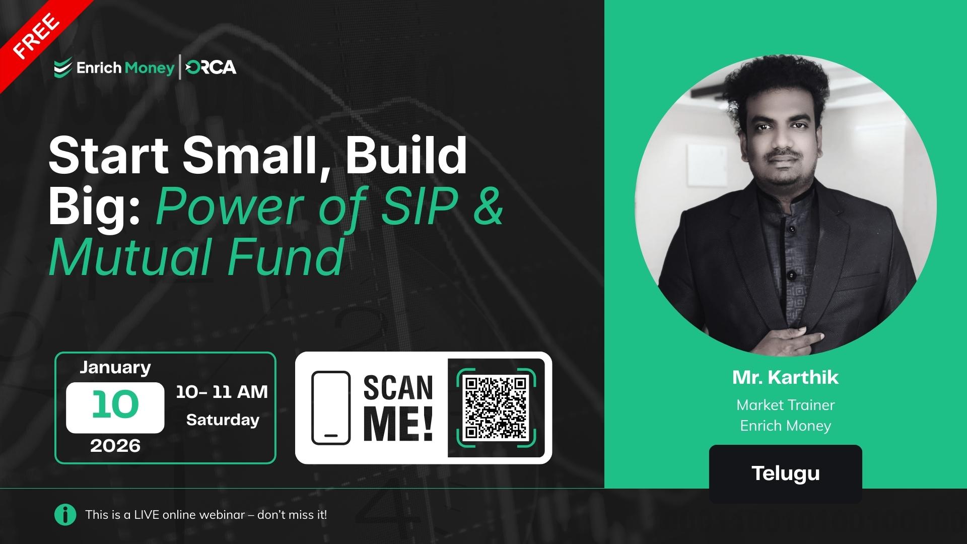 Start Small, Build Big: Power of SIP & Mutual Fund