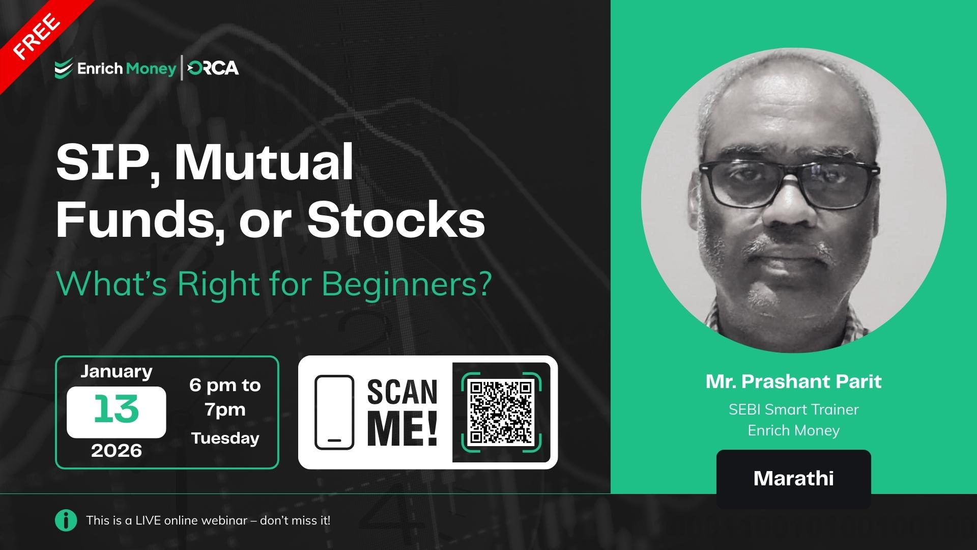 SIP, Mutual Funds, or Stocks: What’s Right for Beginners?