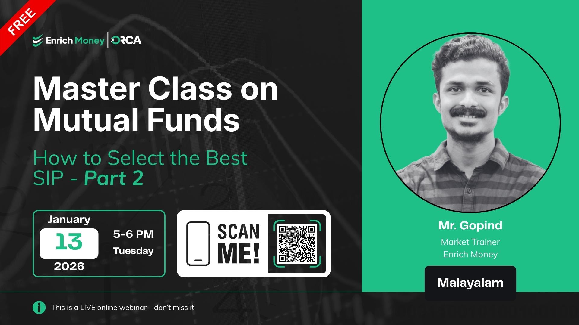 Master Class on Mutual Funds | How to Select the Best SIP - Part 2