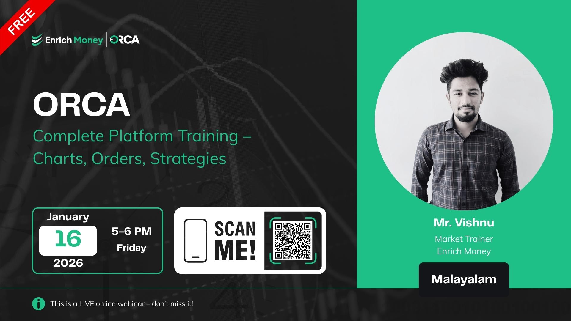 ORCA: Complete Platform Training – Charts, Orders, Strategies