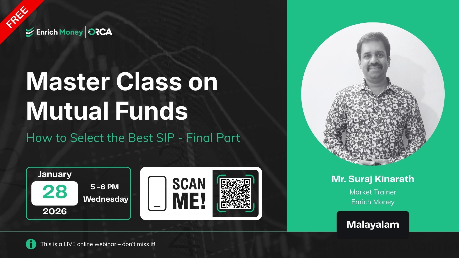 Master Class on Mutual Funds | How to Select the Best SIP - Final Part