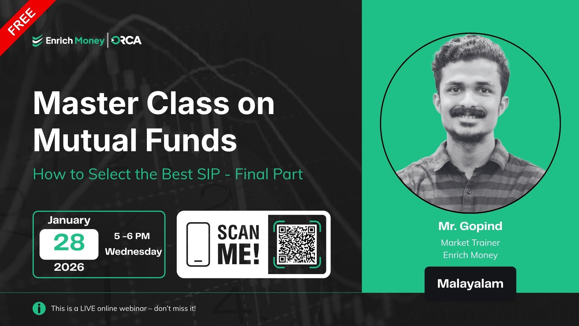 Master Class on Mutual Funds | How to Select the Best SIP - Final Part