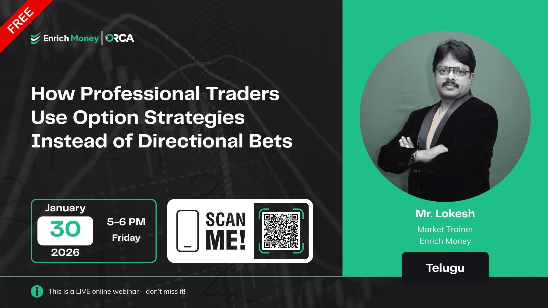 How Professional Traders Use Option Strategies Instead of Directional Bets