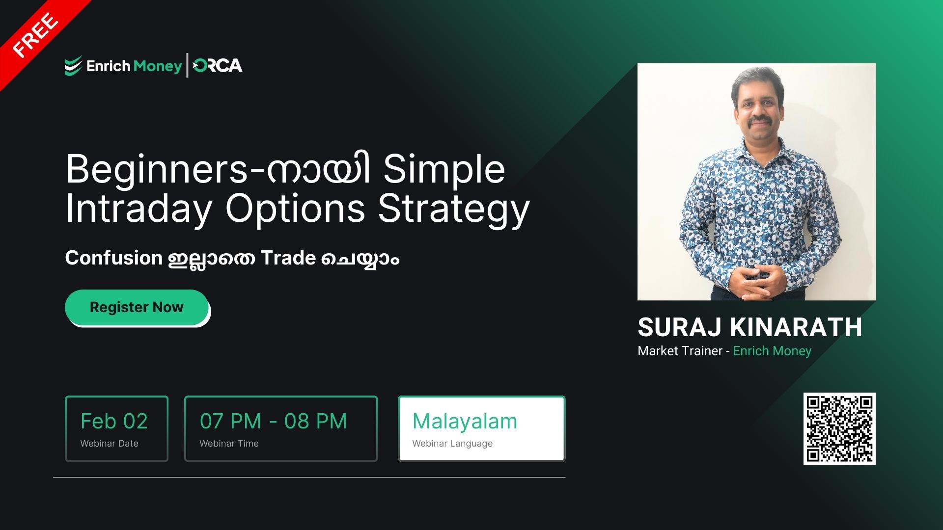 Beginners-നായി Simple Intraday Options Strategy – Confusion ഇല്ലാതെ Trade ചെയ്യാം