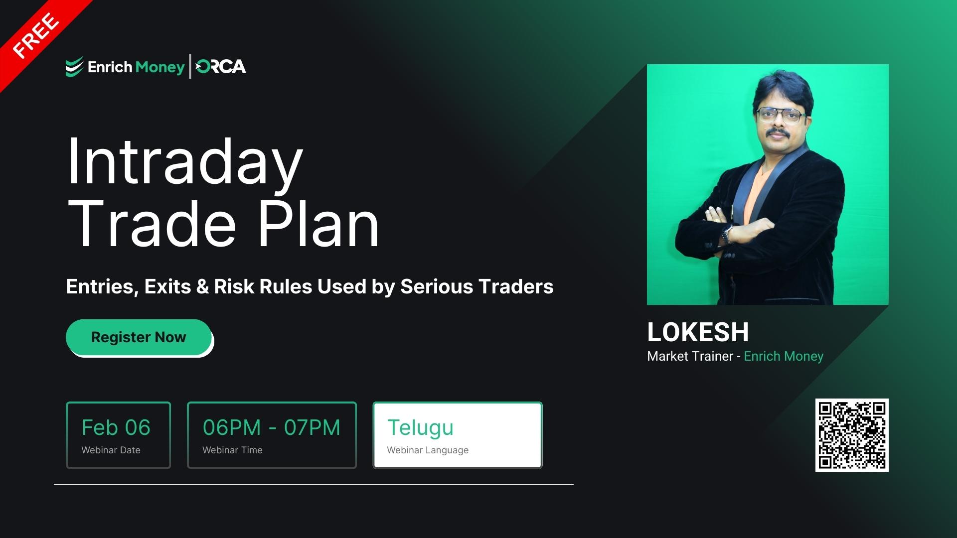 Intraday Trade Plan: Entries, Exits & Risk Rules Used by Serious Traders