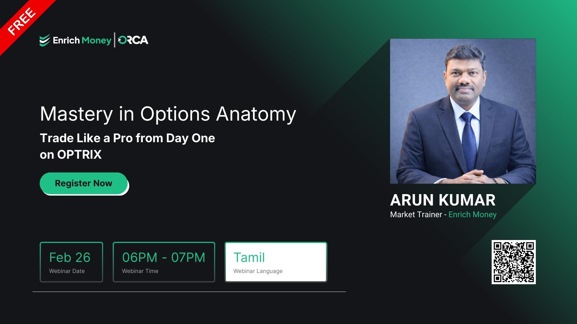 Mastery in Options Anatomy & Trade Like a Pro from Day One on OPTRIX