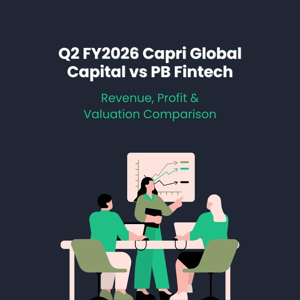 Q2 FY2026 Capri Global Capital vs PB Fintech: Revenue, Profit & Valuation Comparison