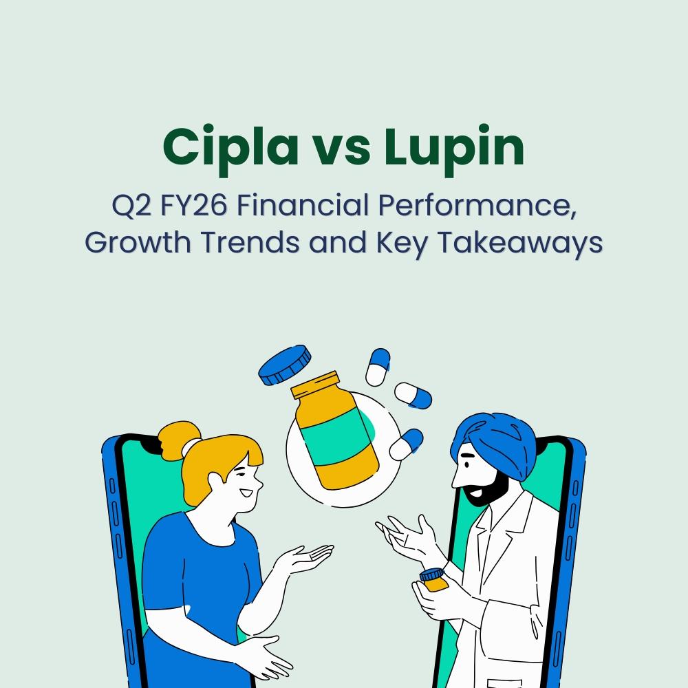 Cipla vs Lupin: Q2 FY26 Financial Performance, Growth Trends, and Key Takeaways