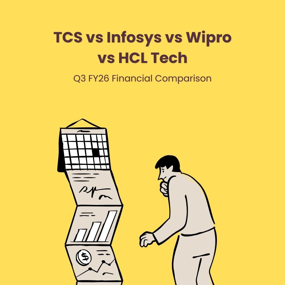 TCS vs Infosys vs Wipro vs HCL Tech: Q3 FY26 Financial Comparison