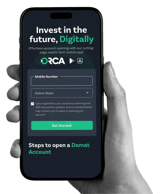 Orca app shown on a mobile phone