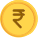 Enrich Money mobile app rupee icon for tracking investments
